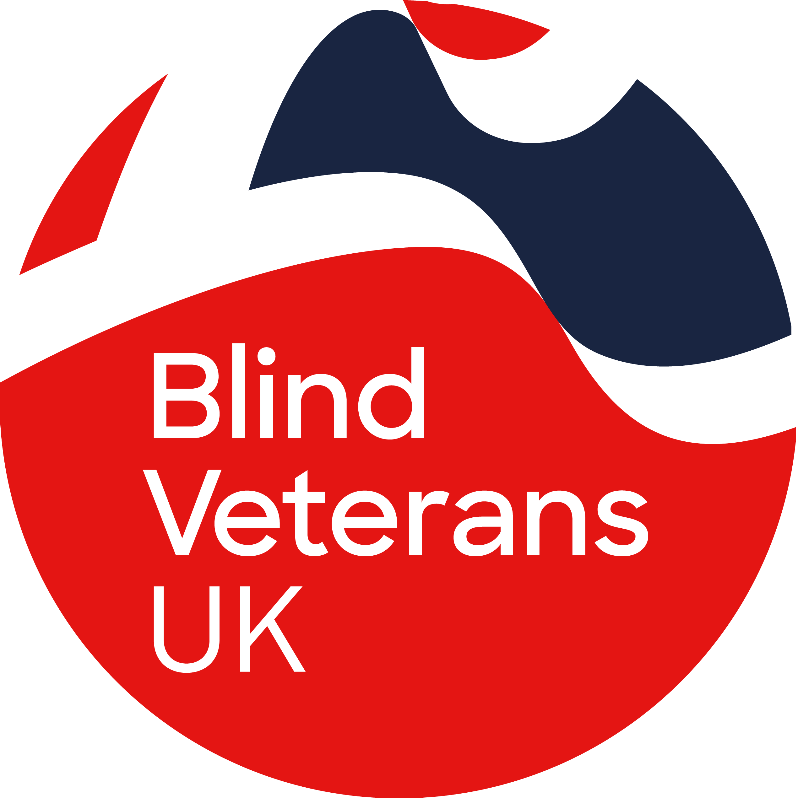 Blind Veterans UK circular logo